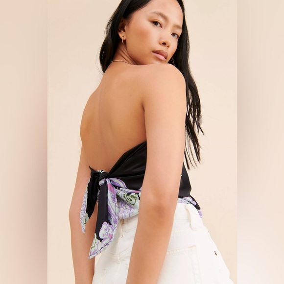 Free People. Spellbound Strapless Bodysuit NWT M - Picture 3 of 8